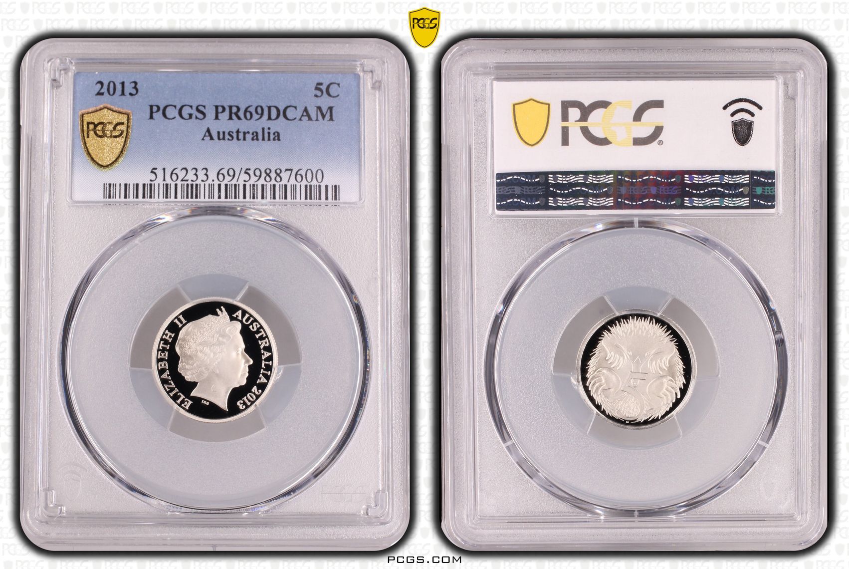 Five Cent, 2013, PCGS PR69DCAM