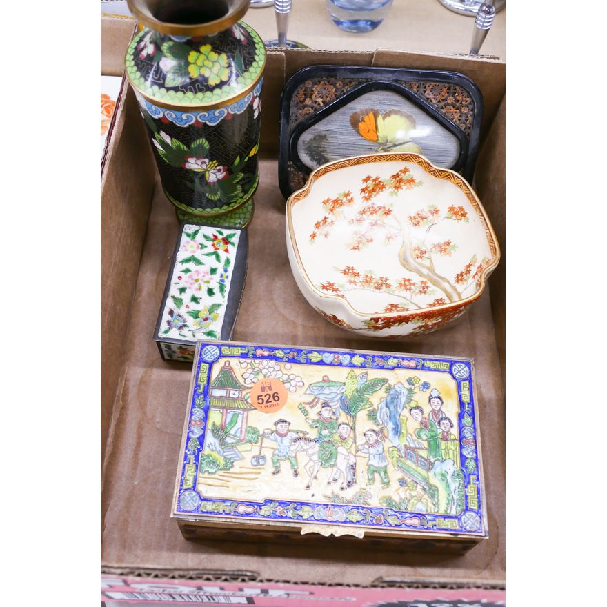 Box Chinese Cloisonne Etc