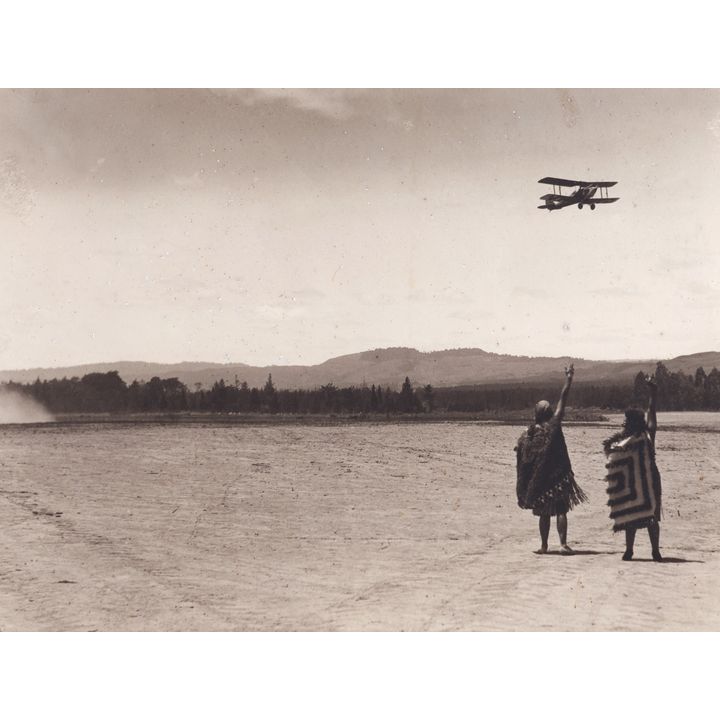 C. Troughton Clark 'Jean Batten Leaving Rotorua'