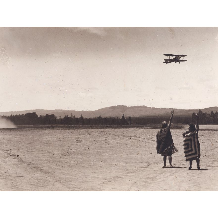 C. Troughton Clark 'Jean Batten Leaving Rotorua'