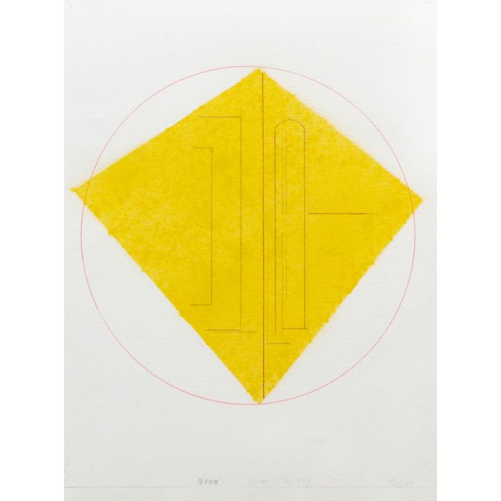 James Ross 'Noon (drawing for Muka litho 3)'