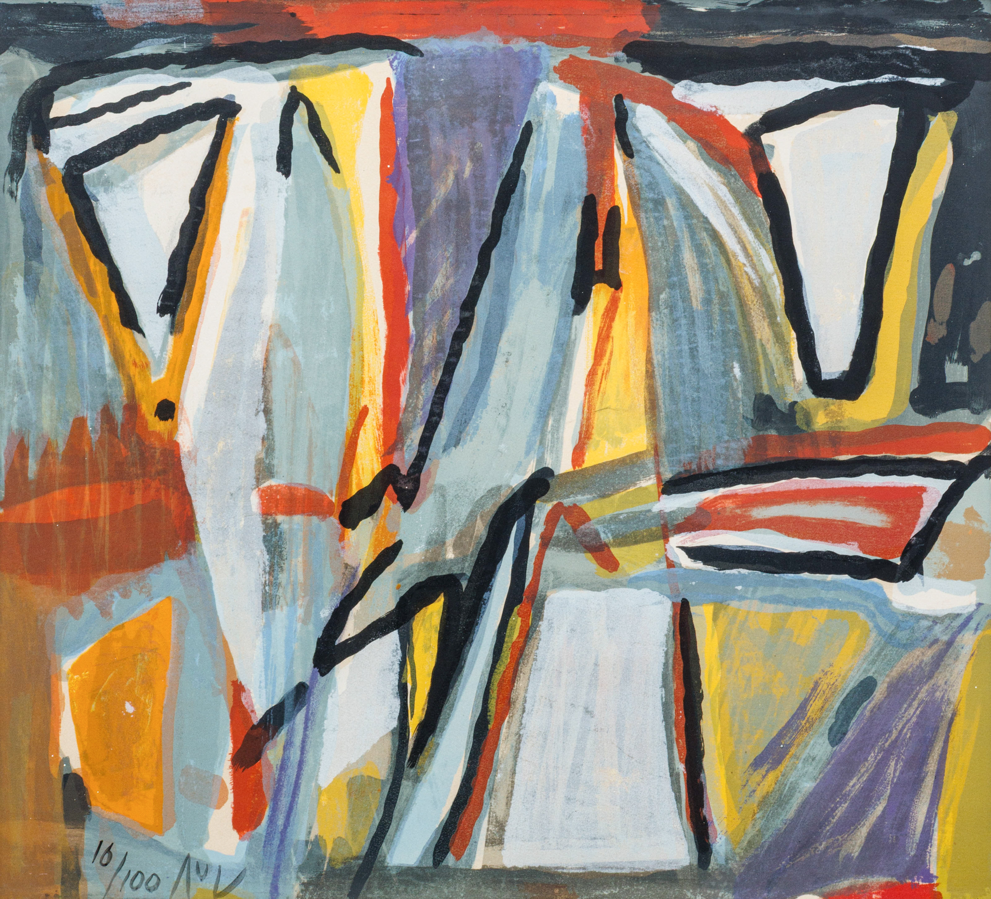 Bram van velde (1895-1981) – kavel bij Bernaerts, Antwerp