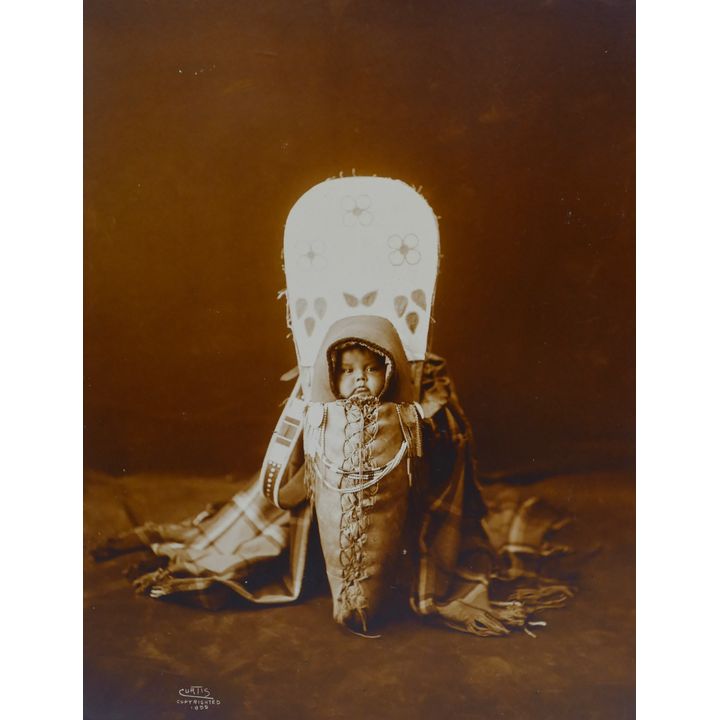 Edward Curtis ''Nez Perce Babe'' 1899 Platinum