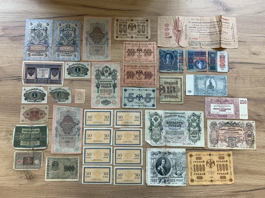 A group of World Banknotes, | Spink