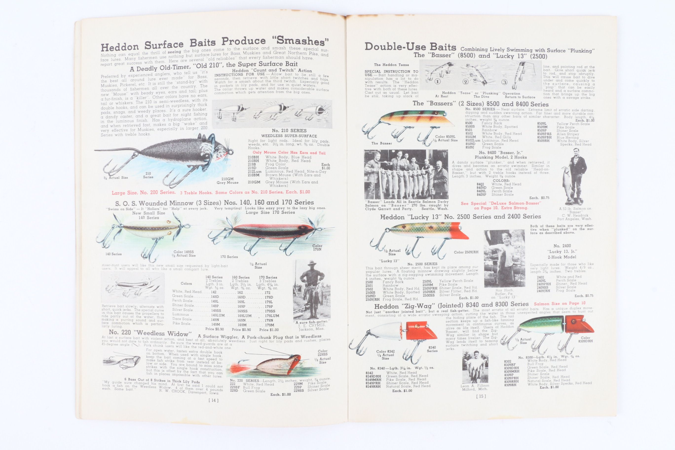 1938 Heddon Catalogue  Miller & Miller Auctions Ltd