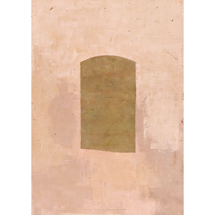 Joseph Goldberg ''What Passes By'' 1984 Encaustic