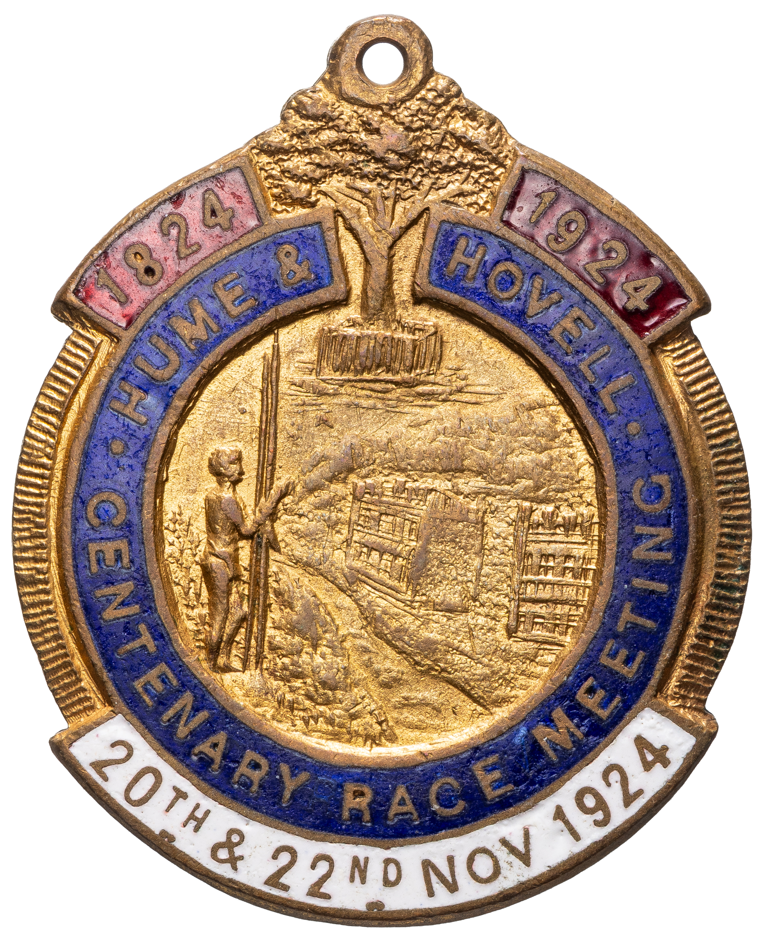 Hume & Hovell Centenary Race Meeting, 1924, VF