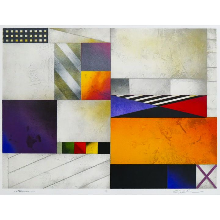 Gregg Robinson ''Chromium'' Signed Color Lithograph 24.5''x31.5''
