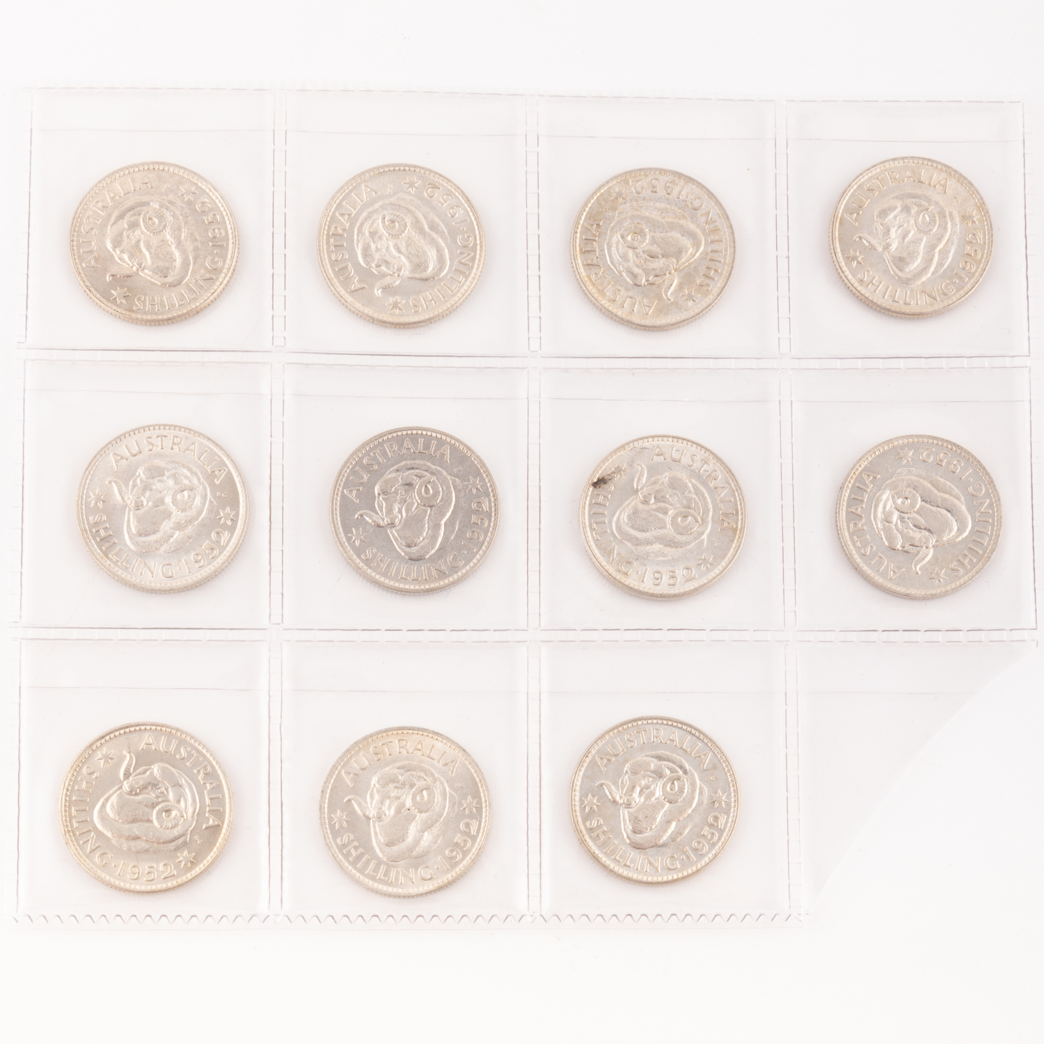George VI, Shilling, 1952, aUNC - UNC