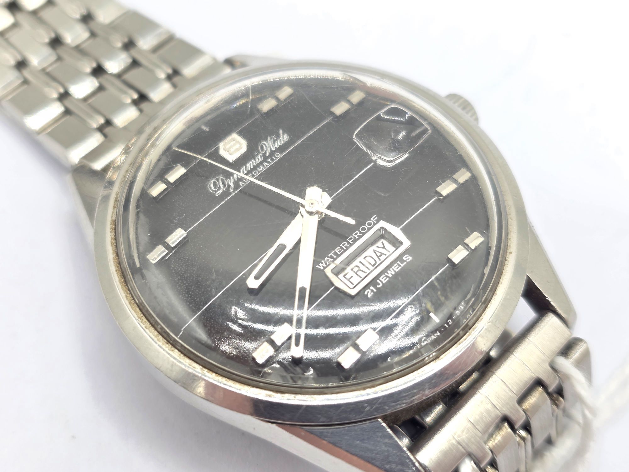 22 · DYNAMIC WIDE AUTOMATIC MENS WRIST WATCH