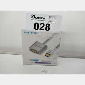 VENTION HDMI TO VGA CONVERTER ADAPTER WITH 3.5MM AUDIO PORT -