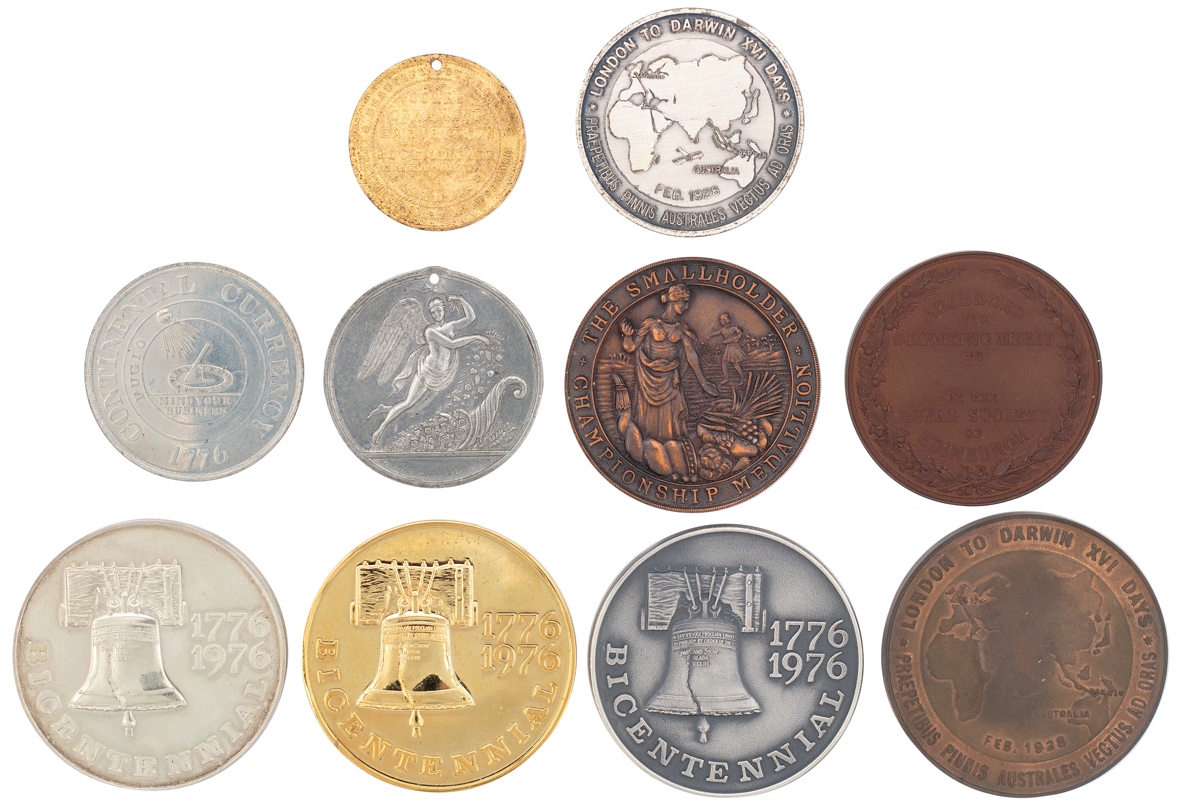 464 · Commemorative Medals, Fine - UNC