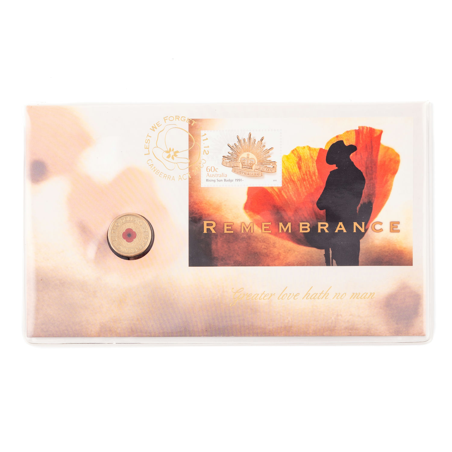 Elizabeth II, Remembrance Red Poppy, Two Dollars, 2012, UNC