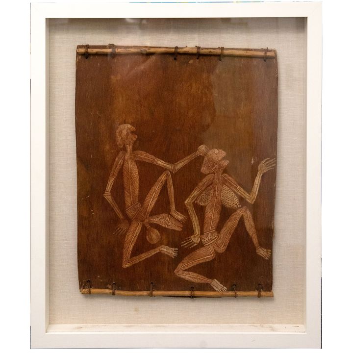 Lofty Bardayal Nadjamerrek, Untitled (Male & Female Mimihs),
