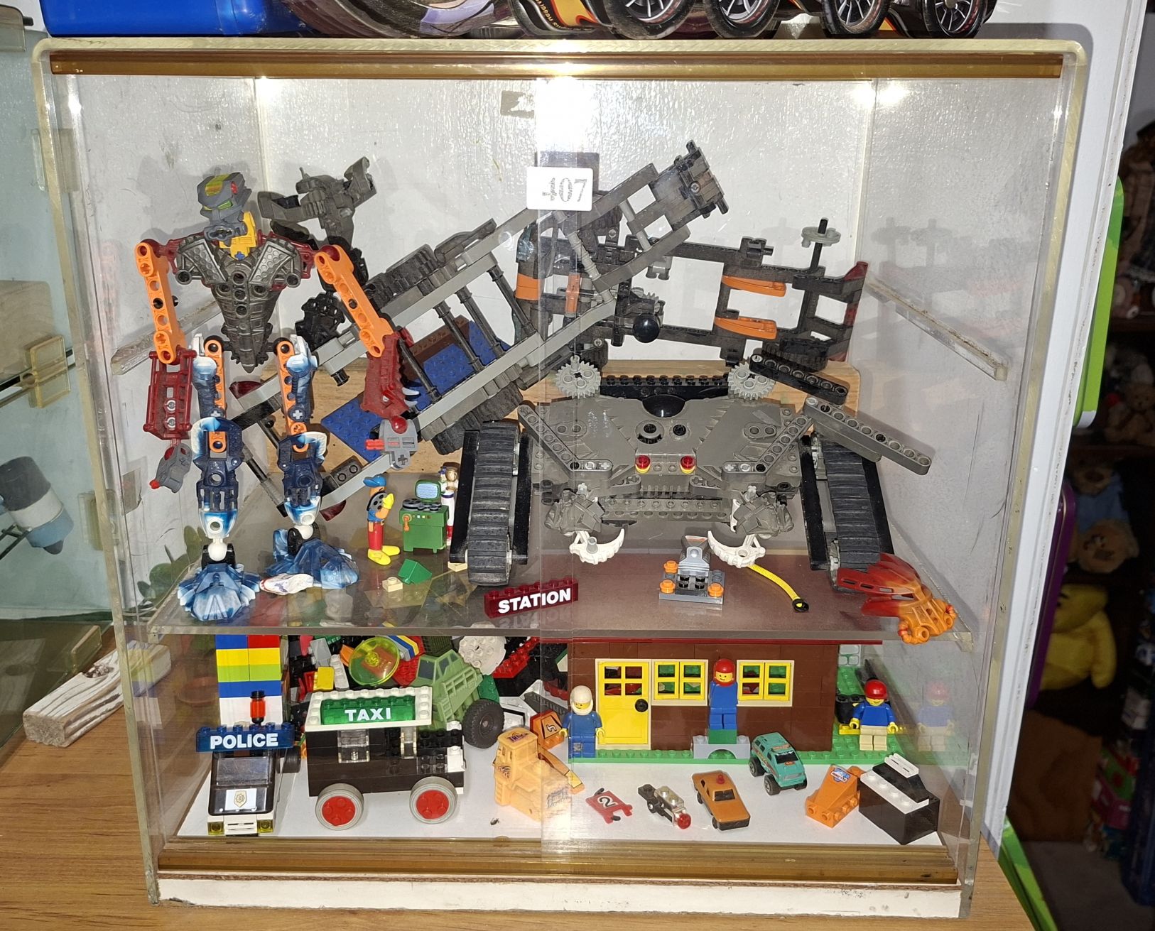 Lego And Display Case
