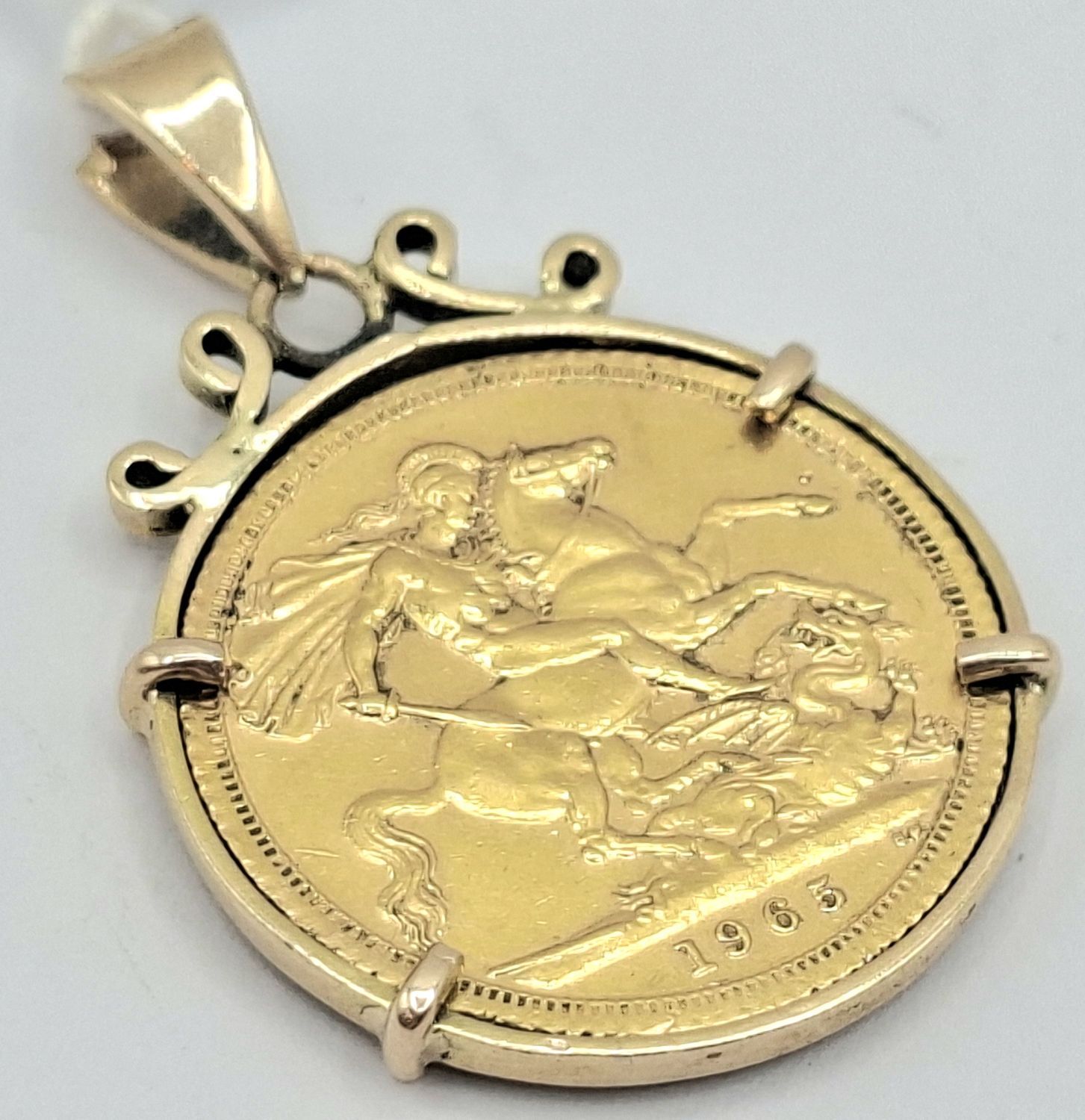 ENGLISH 1965 FULL GOLD SOVEREIGN