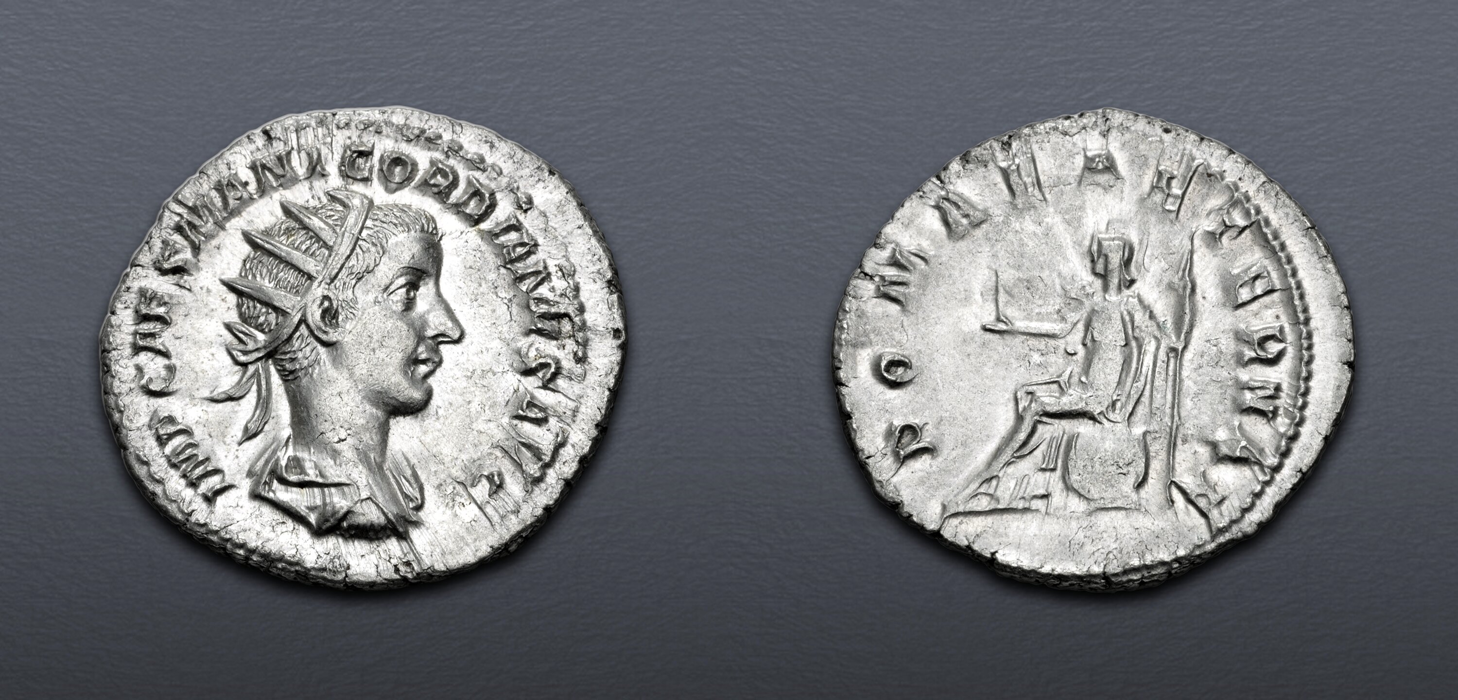 Gordian III. AD 238-244. AR Antoninianus (22mm, 4.41 g, 6h). Rome mint ...