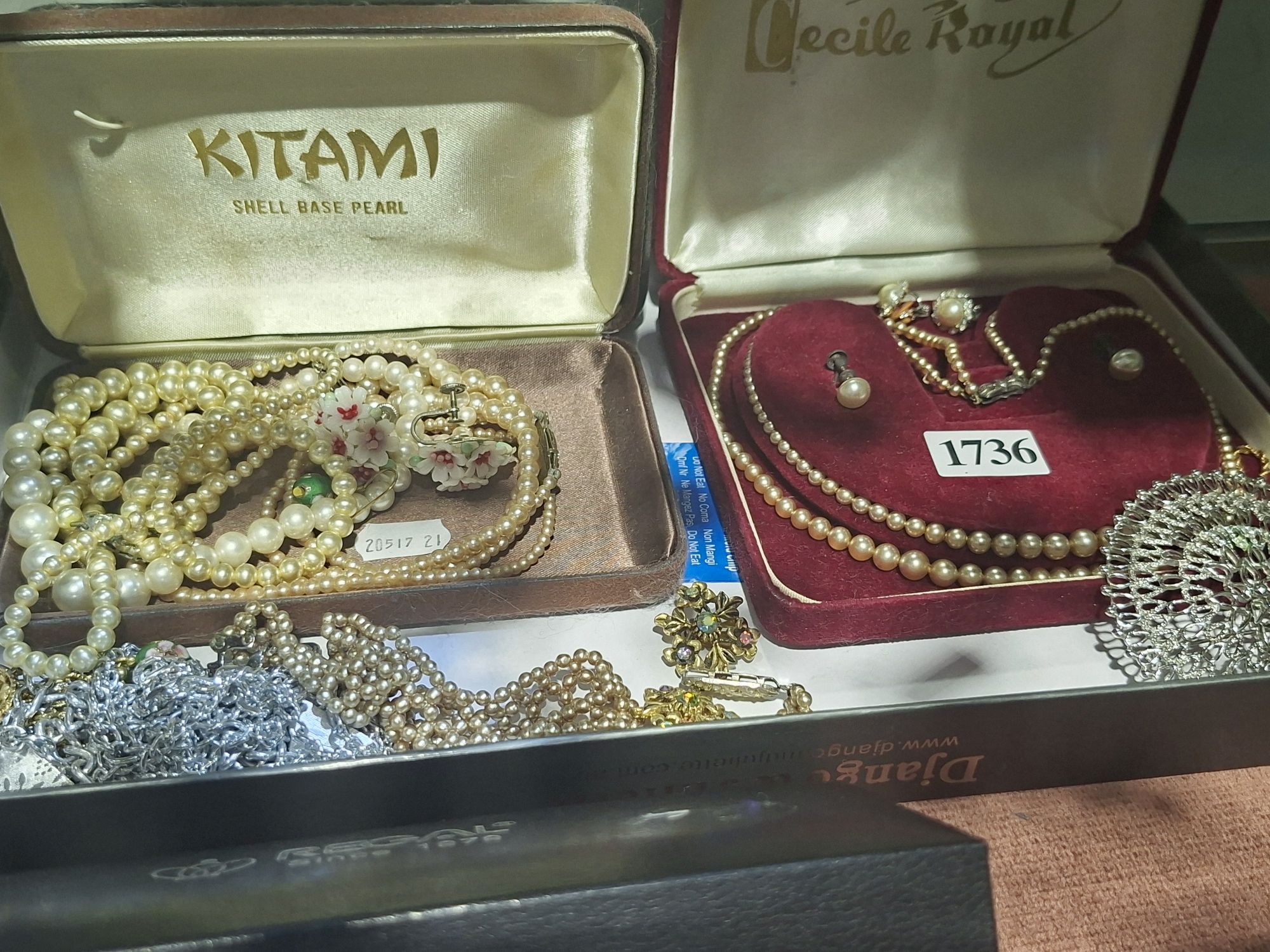 Two Suites Of Diamante Costume Jewellery