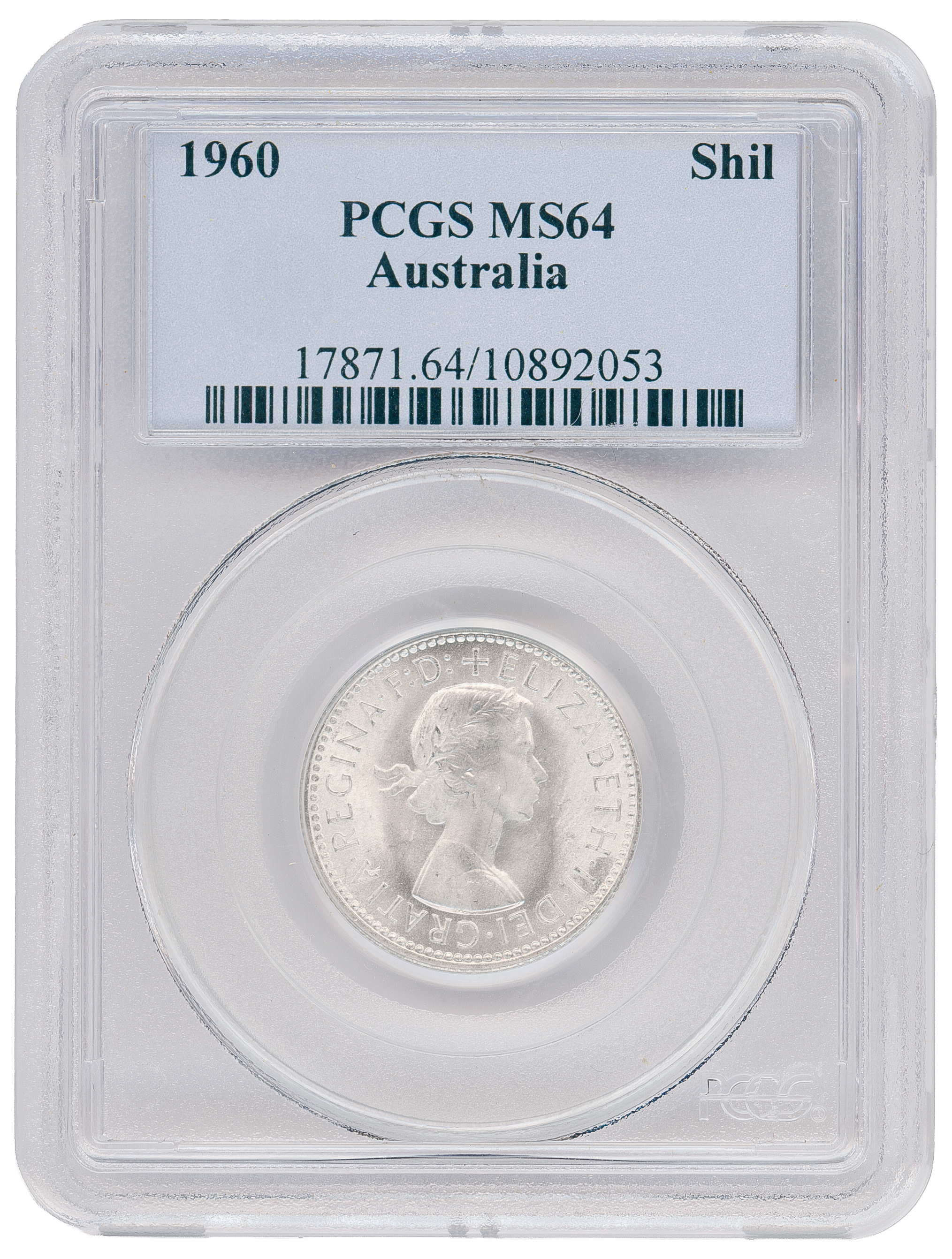 172 · Shilling, 1960(m), PCGS MS64