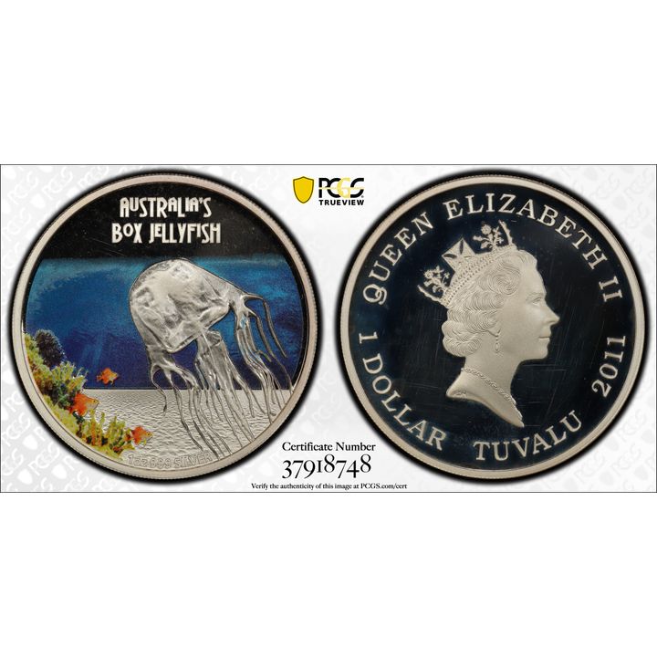 Elizabeth II, One Dollar, 2011 PR64DCAM