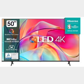 HISENSE 50 E7K 4K SMART UHD QLED TV CRACKED SCREEN