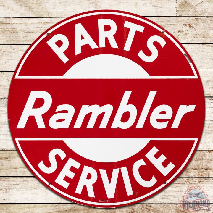 42" Rambler Parts Service DSP Sign - 8