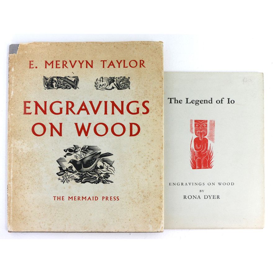 TAYLOR, E. MERVYN [2 titles] - Engravings on Wood