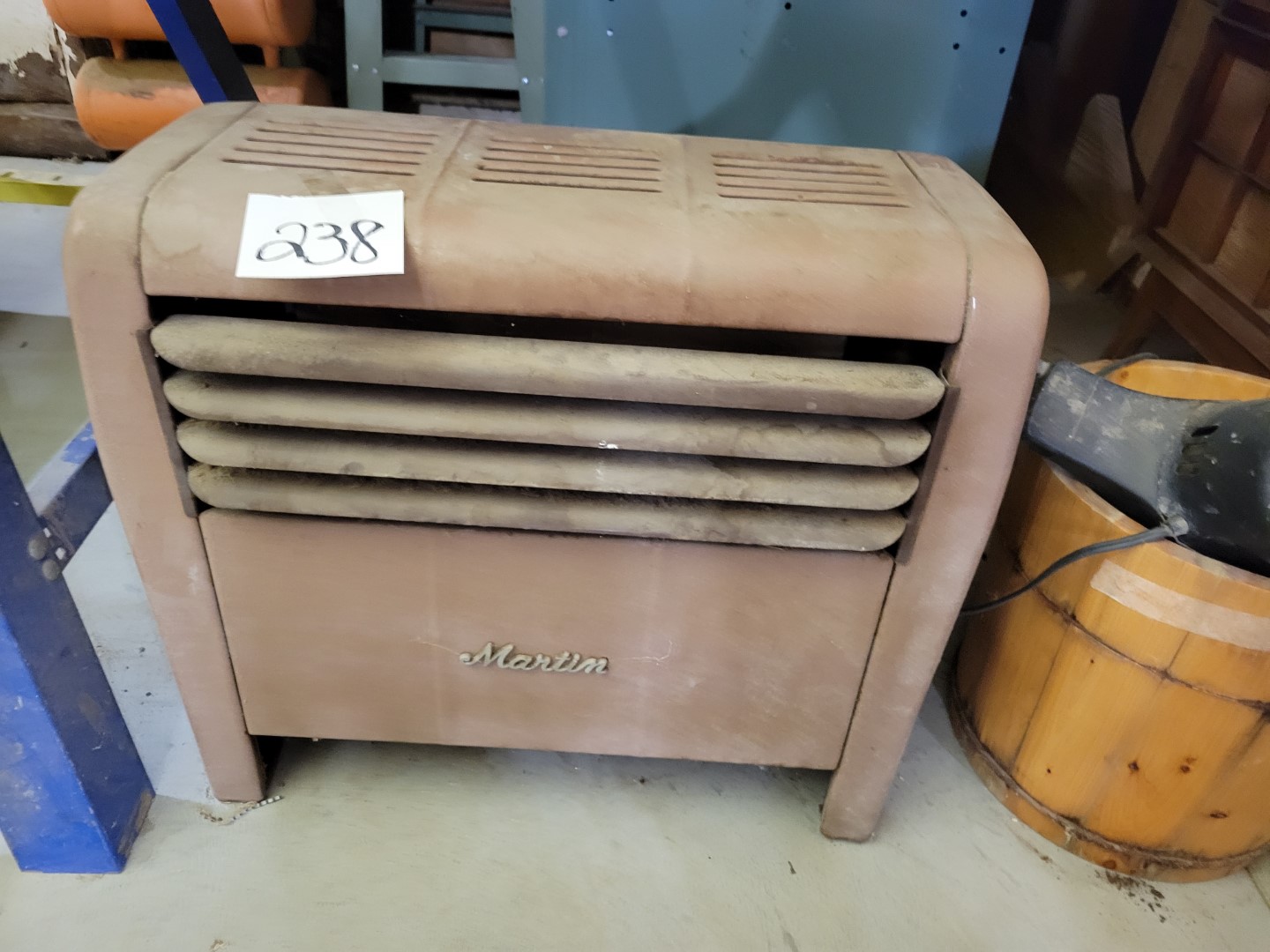 Vintage Martin gas heater Midwest Auctions, LLC
