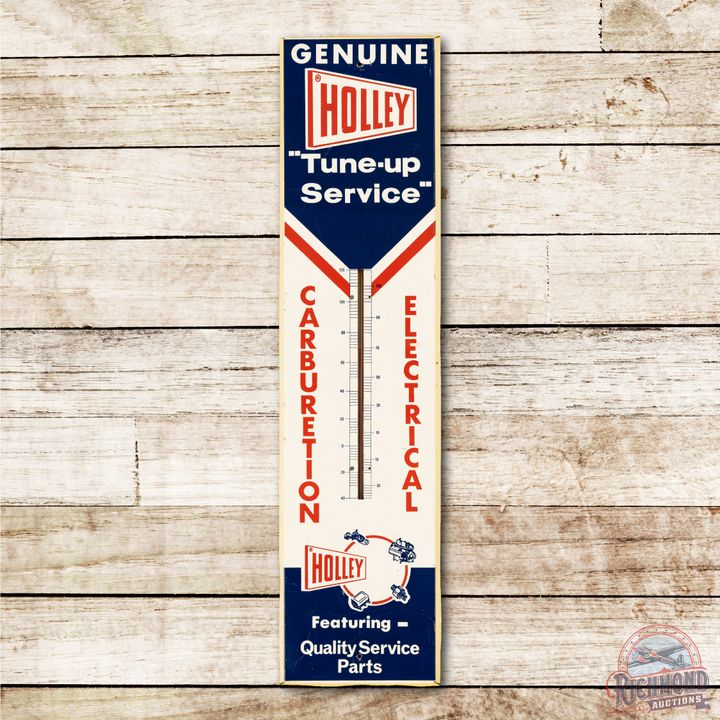 Genuine Holley Tune-up Service Tin Thermometer TAC 8.75