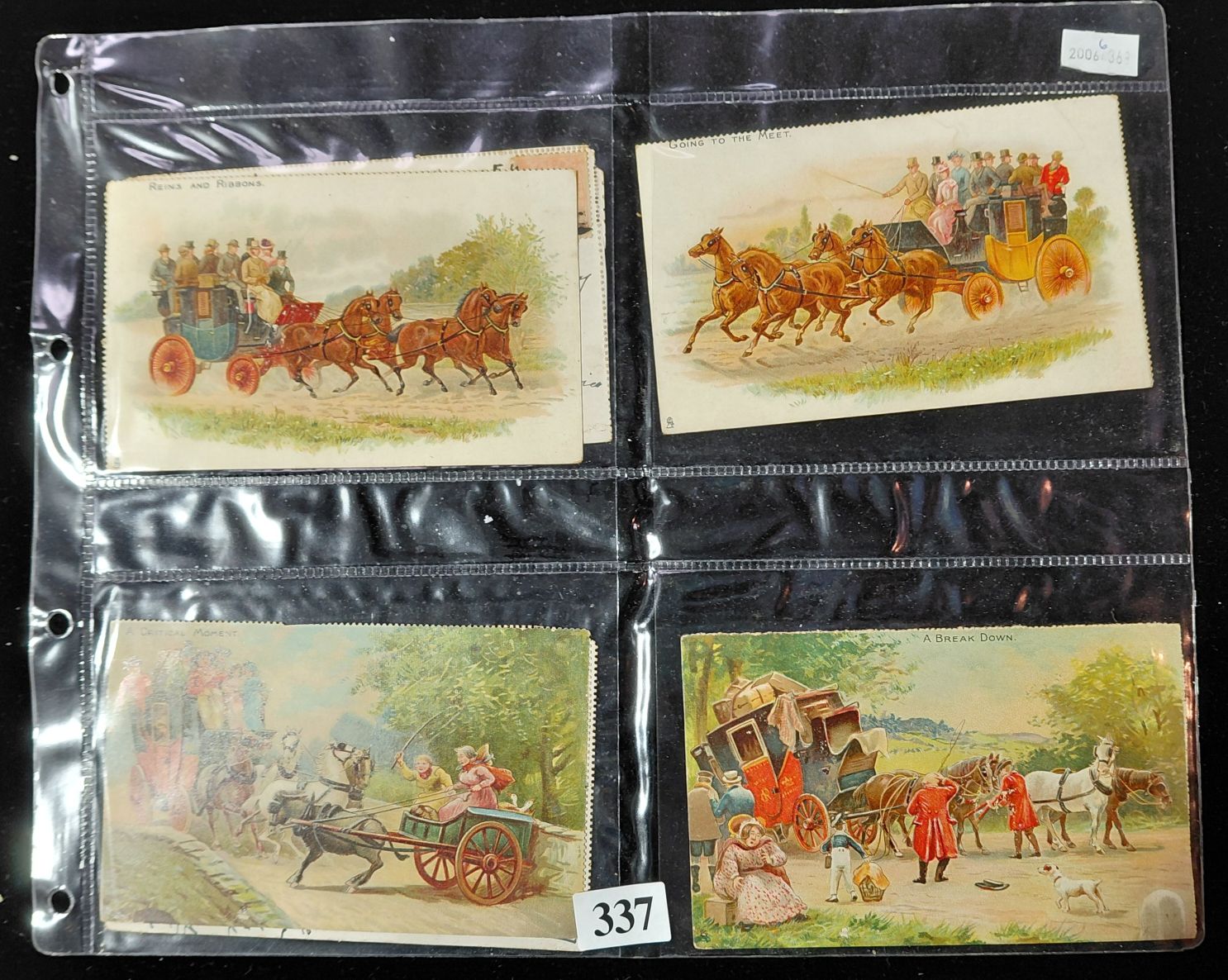 337 · POSTCARDS - RAPHAEL TUCK AND SONS