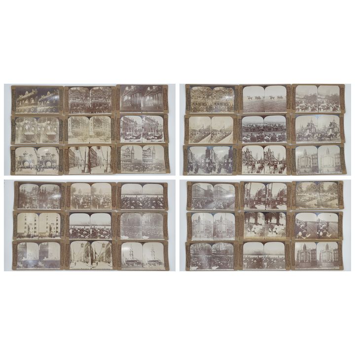 Stereograph Cards - KEVII (x36)