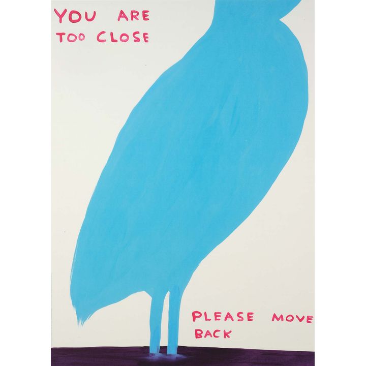 David Shrigley 'You Are Too Close'