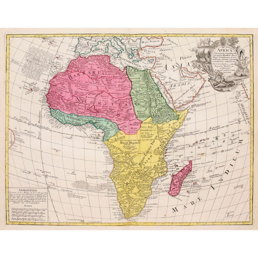 Tobias Lotter | Africa Concinnata Secundum Observationes...
