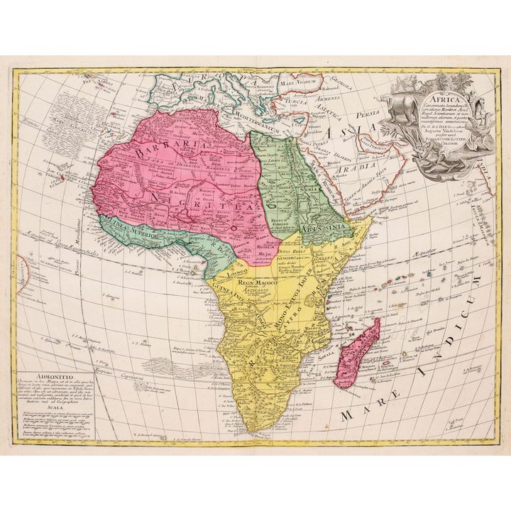 Tobias Lotter | Africa Concinnata Secundum Observationes...