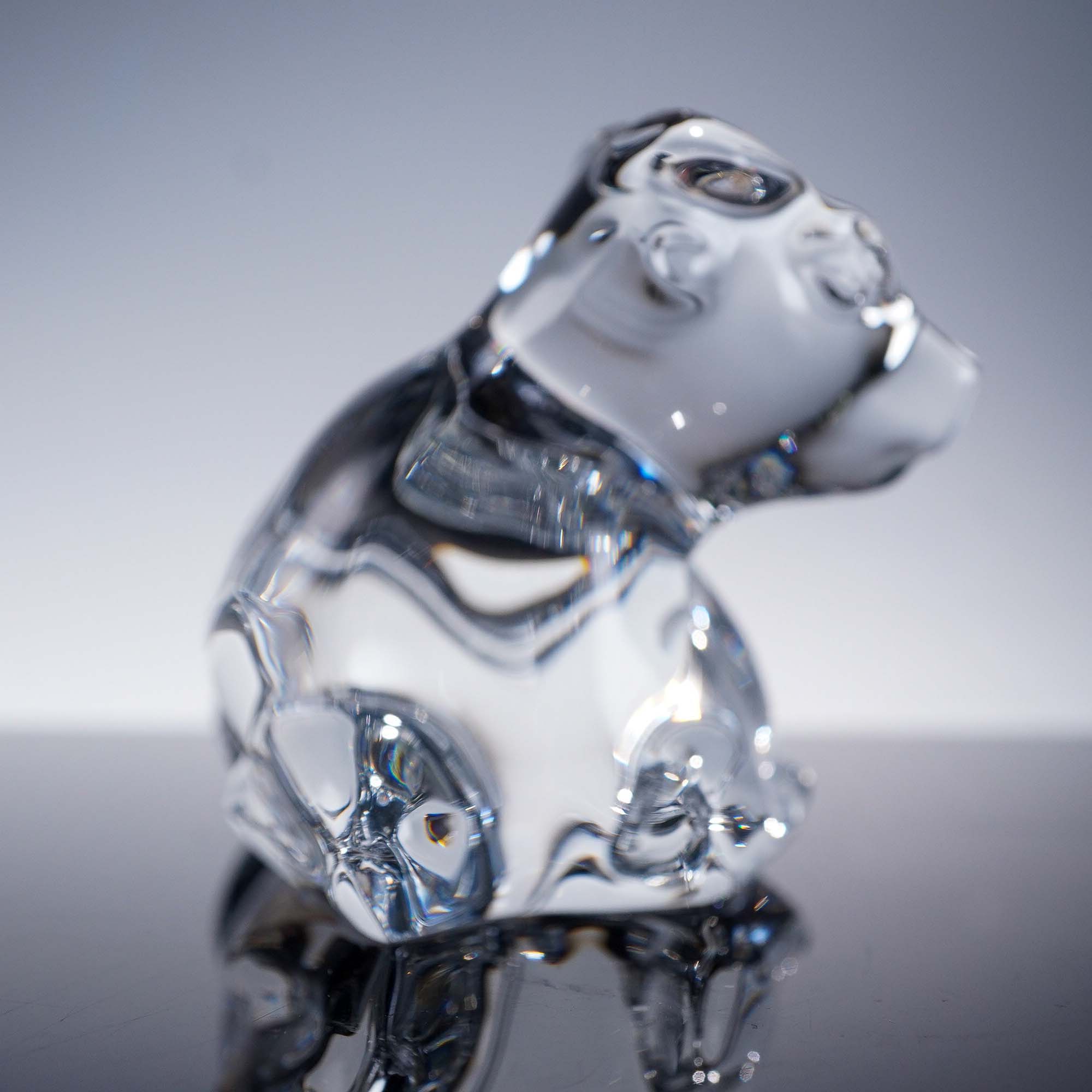 ✨ Baccarat クリスタル 羊　彫刻 約11cm 刻印 ✨ Baccarat クリスタル 羊 彫刻 約11cm 刻印