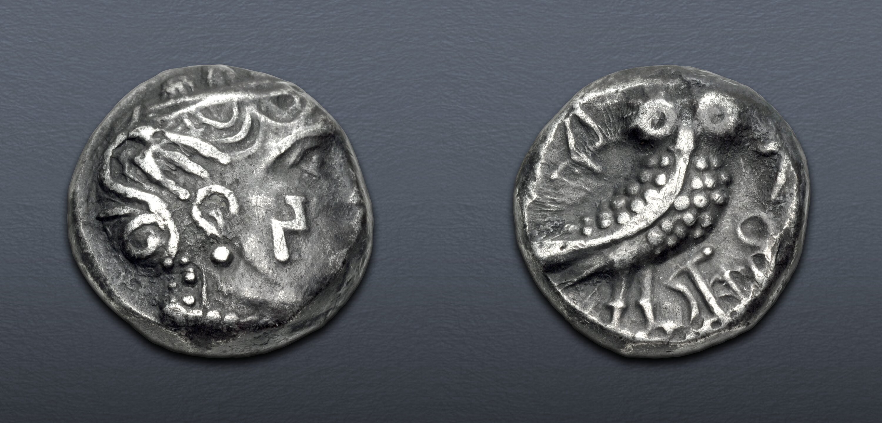 ARABIA, Southern. Saba'. Late 4th–mid 2nd centuries BC. AR nṣf – Unit ...