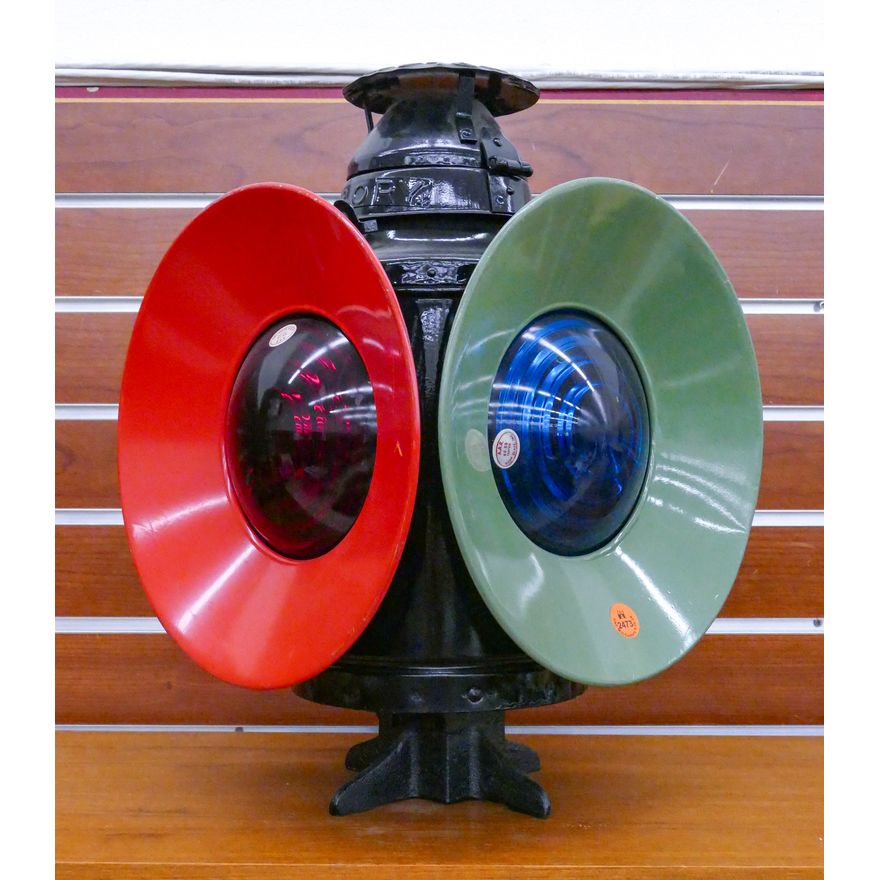 Handlan C&ORY Railroad Switch Lantern Restored 16''