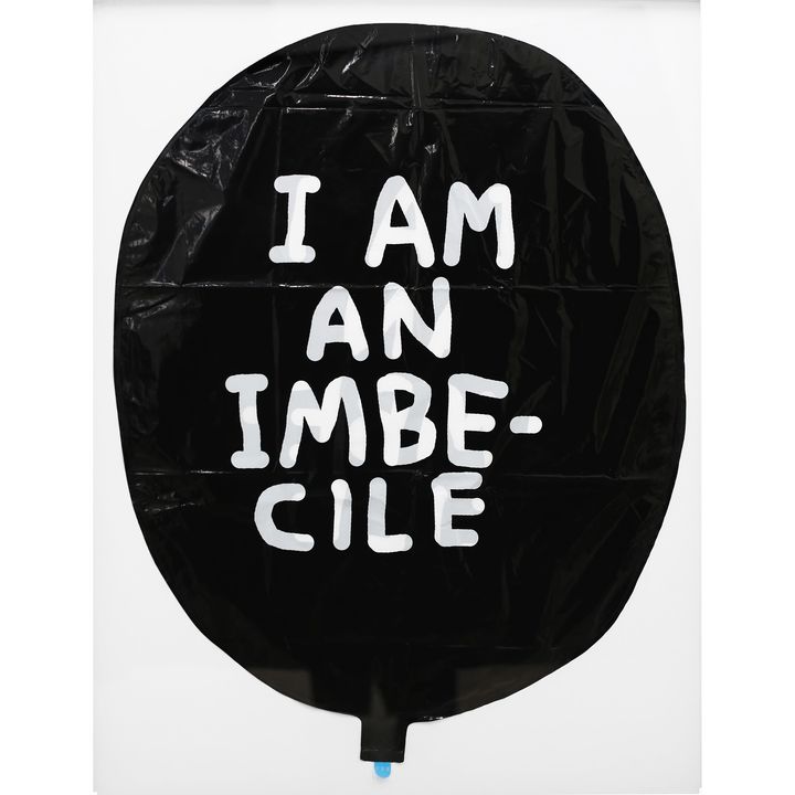 David Shrigley for Banksy’s Dismaland 'I am an imbecile'