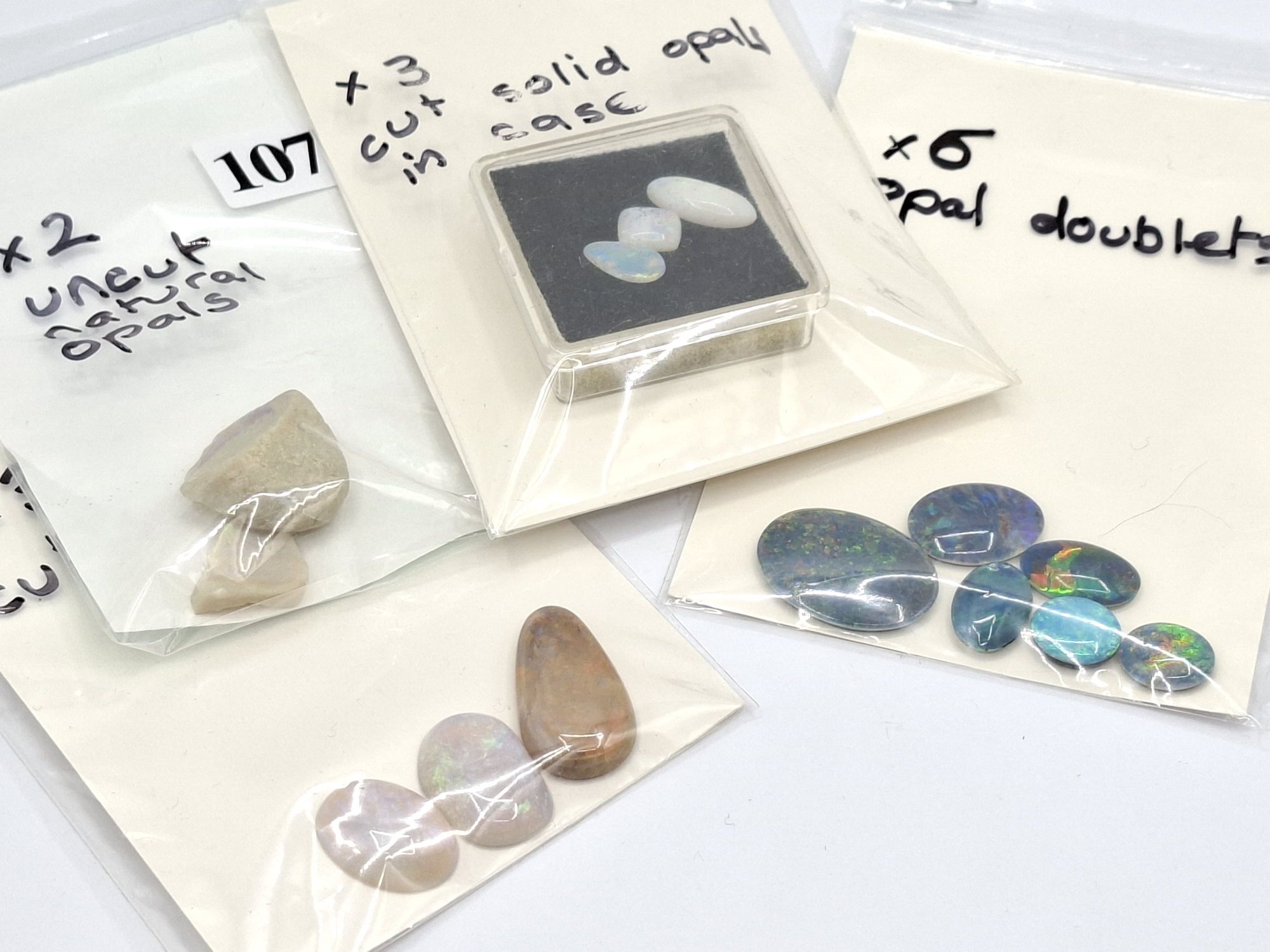 Collection Of Opals
