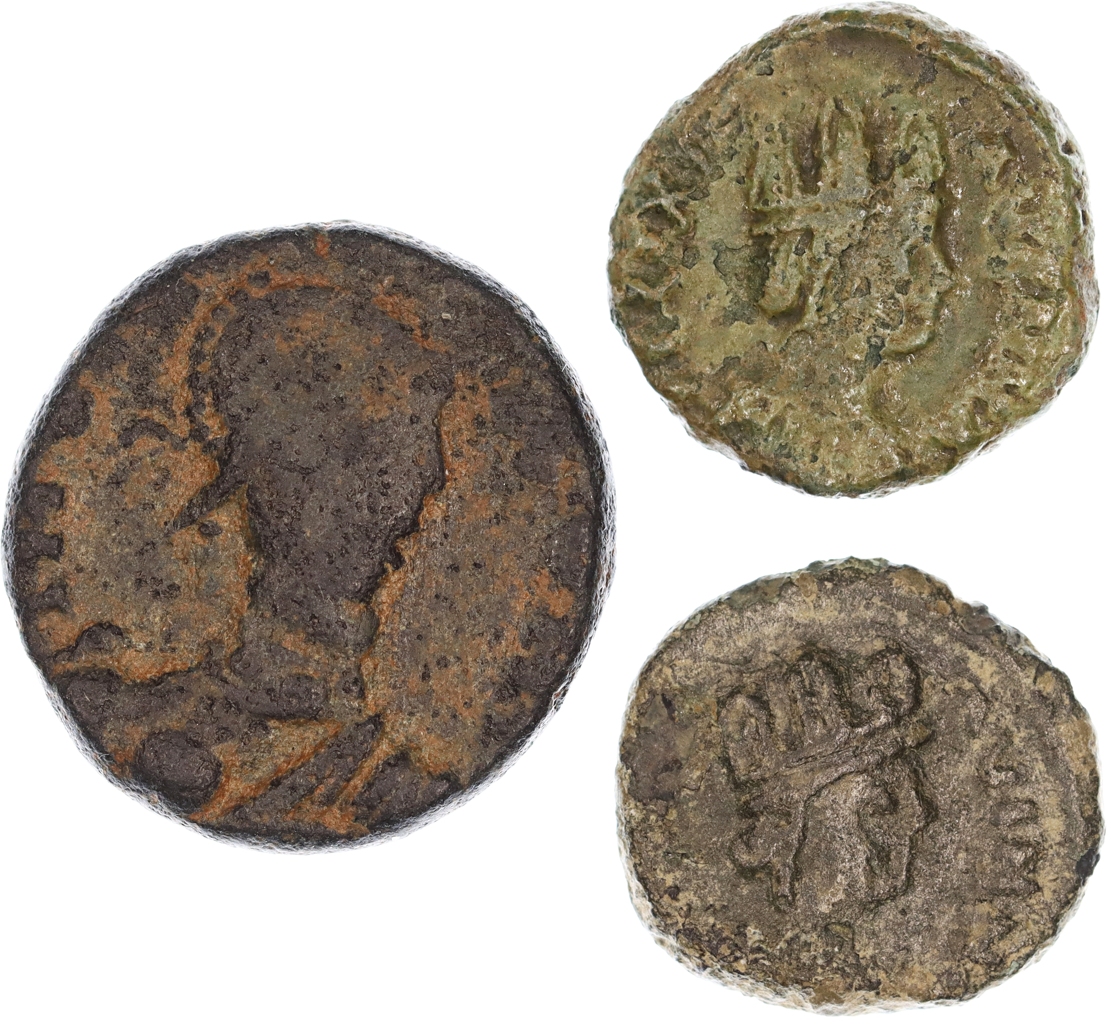 Ostrogroths, Theodoric to Athalaric, Æ & 20 Nummi , 493-534 AD, Fair-nVF
