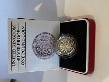 1983 ELIZABETH II SILVER PROOF ONE POUND