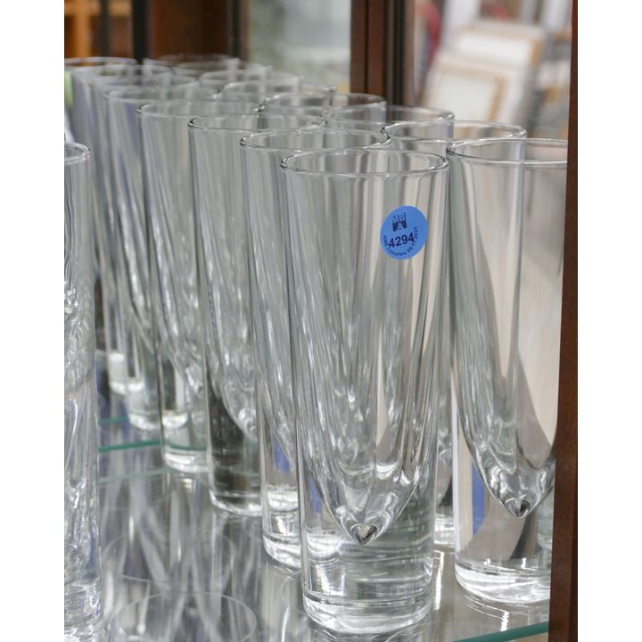 8pc Italian Iced Tea Glasses 7''