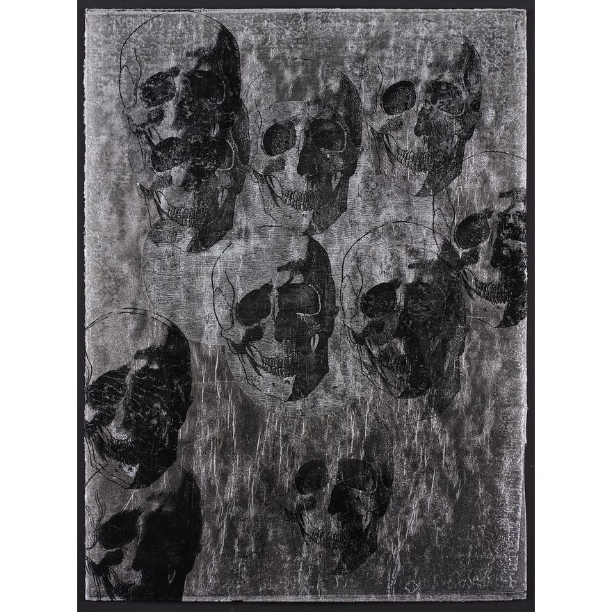 Max Gimblett 'Untitled (Skulls)'