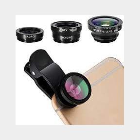 Clip On 180 degree Fish Eye Camera Lens - iPhone iPad Galaxy --51459/5924 B1 (S5)BB1