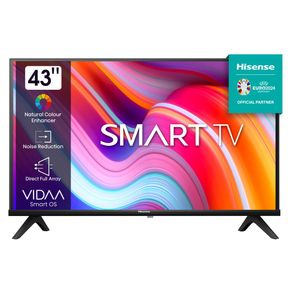 Hisense 43 A4K Full HD Smart LED TV with Dolby Digital Digital Tuner |