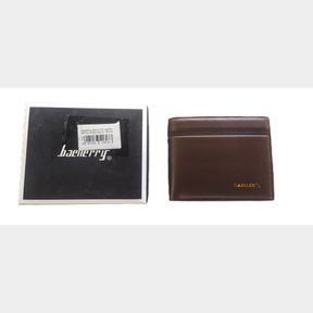 Baellerry Men s PU Leather BiFold Wallet Esprit - Brown -