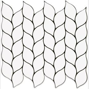TILINGVIEW 10 PCS VINYL LEAF PEEL AND STICK TILE FOR KITCHEN BACKSPLASH, PREMIUM SELF-ADHESIVE TILES PLASTIC WALL STICKERS ART MOS