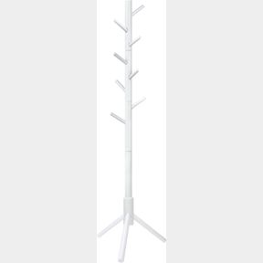 SEANTUA WOODEN COAT RACK FREE STANDING COAT TREE WITH 8 HOOKS, 3 ADJUSTABLE SIZES, NO TOOLS REQUIRED, ENTRYWAY COAT STAND COAT HAN