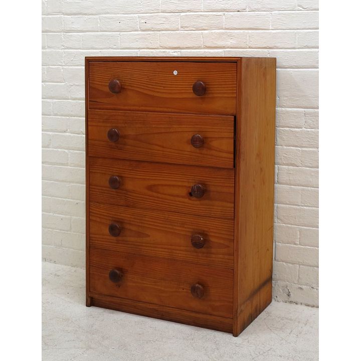PINE CHEST OF DRAWERS