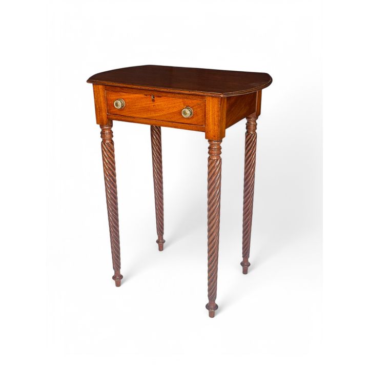 An Irish mahogany work table, Cork, circa 1830